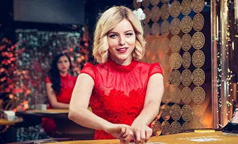 Giao diện đặt cược Baccarat trực tuyến hiển thị các tùy chọn cược Player, Banker, Tie và các cược phụ với tỷ lệ thanh toán.